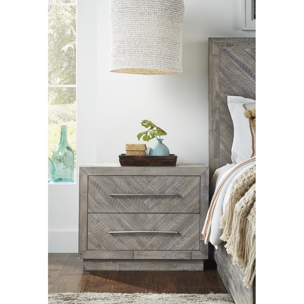 Herringbone nightstand hotsell